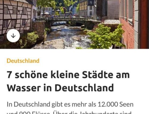 Monschau ist die schönste Stadt am Wasser